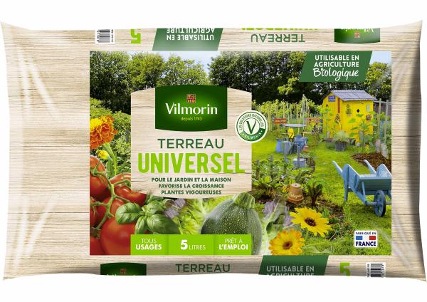 Terreaux, amendements et fumier - Terreau Universel - 5 L - face recto